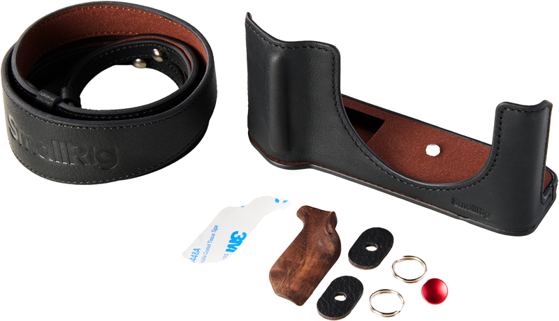 SmallRig 5267 Leather Case Kit for FUJIFILM GFX100RF Black - 3