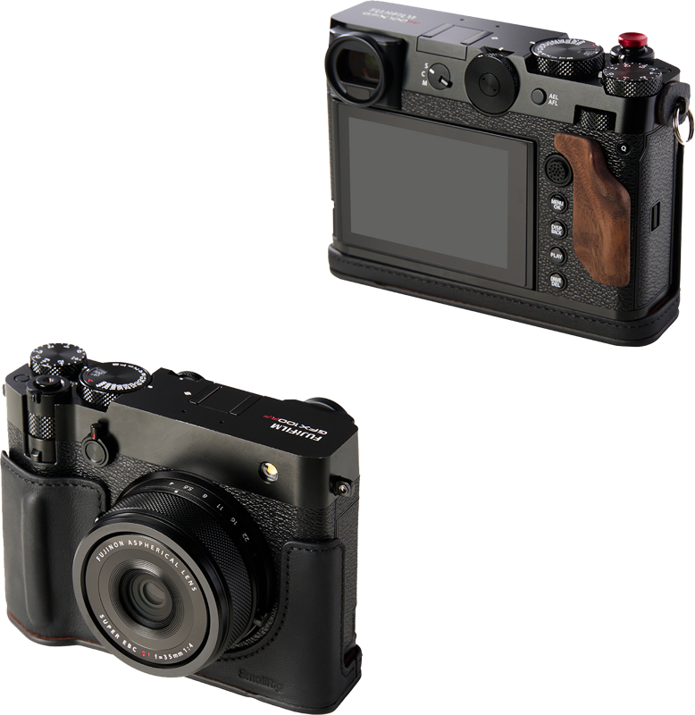 SmallRig 5267 Leather Case Kit for FUJIFILM GFX100RF Black - 4