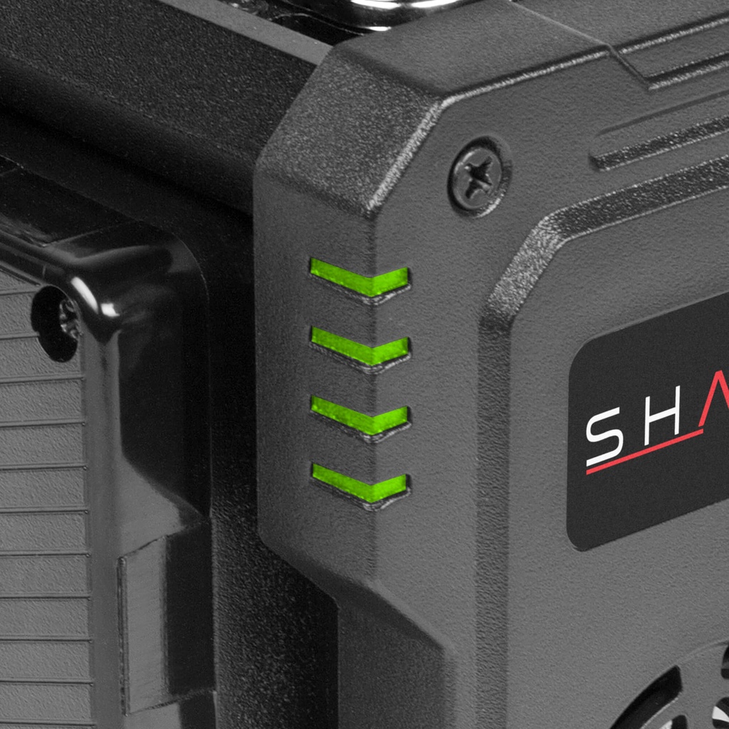 SHAPE Intelligent 4-Channel Gold-Mount Lithium-Ion Battery Charger - 2