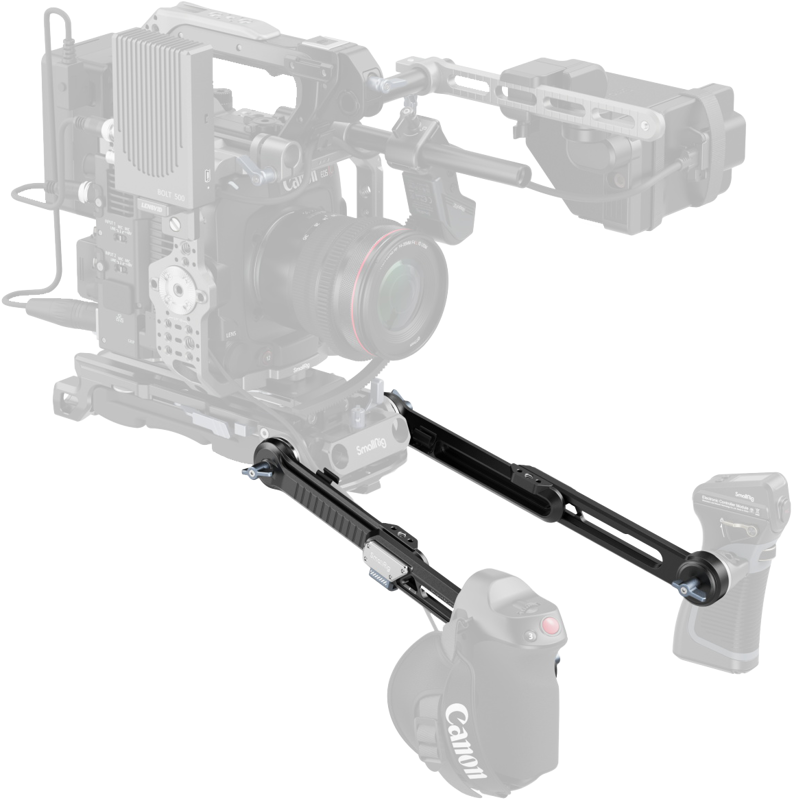 SmallRig 5206 Shoulder Rig Extension Arm Adapter with ARRI Rosette 2PCS - 5