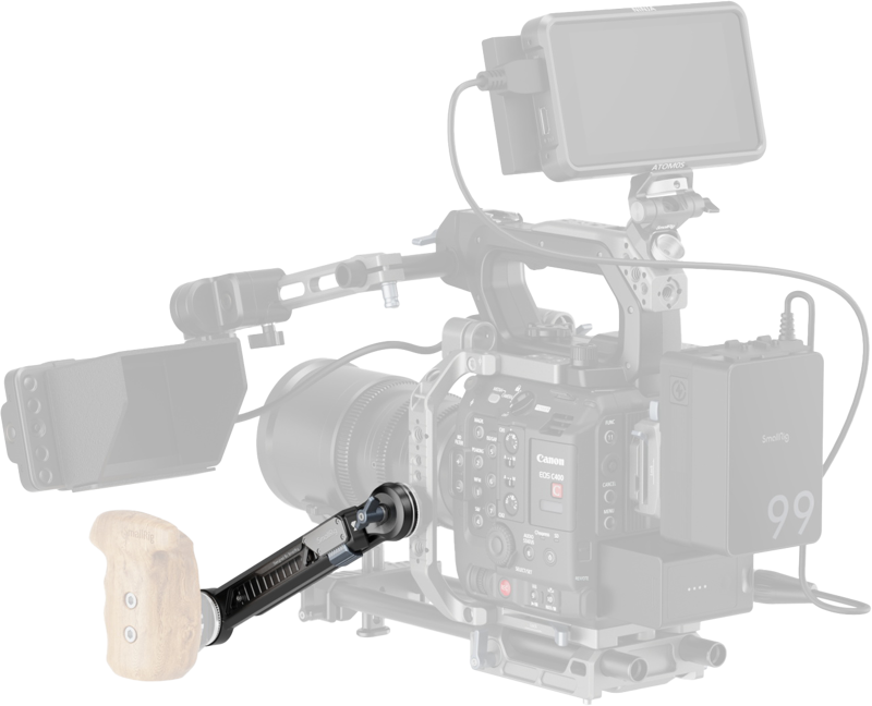 SmallRig 5206 Shoulder Rig Extension Arm Adapter with ARRI Rosette 2PCS - 4