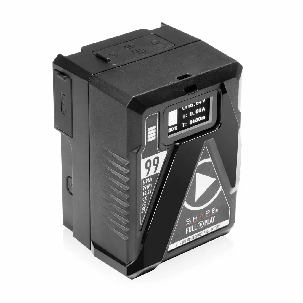 SHAPE KIT USB-C FAST CHARGER 2x Mini V-Mount 99Wh BATTERY – för filmskapare - 3