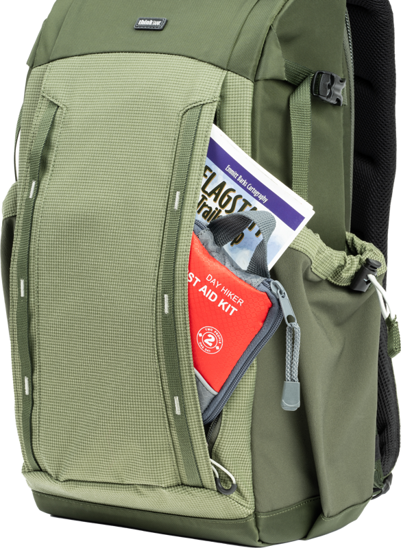 Think Tank Mindshift BackLight Sprint, Slim Lightweight Backpack, Montane Green - 13
