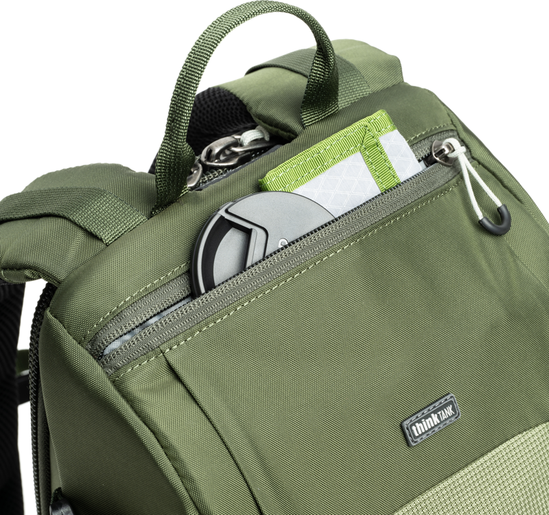 Think Tank Mindshift BackLight Sprint, Slim Lightweight Backpack, Montane Green - 14