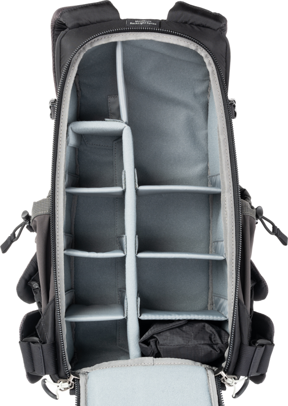 Think Tank Mindshift BackLight Sprint, Slim Lightweight Backpack, Slate Black - 11