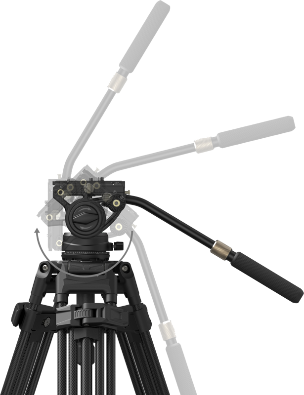 SmallRig 5111 Heavy-Duty Tripod Kit AD-80S - 3