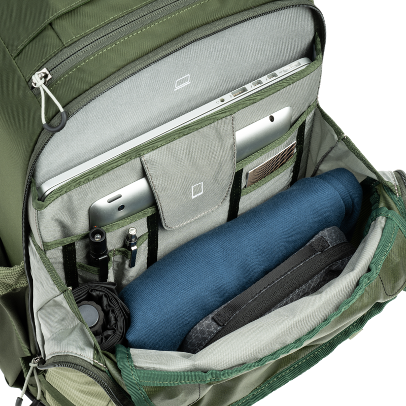 Think Tank MindShift BackLight 26L Photo Daypack, Montane Green - 17