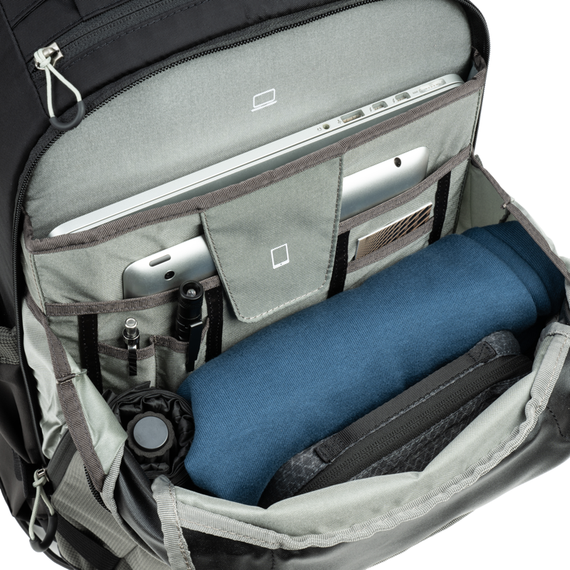 Think Tank MindShift BackLight 26L Photo Daypack, Slate Black – för filmskapare - 13