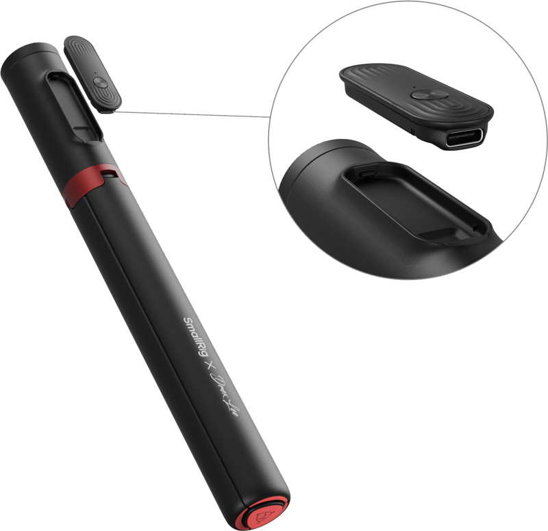 SmallRig 5292 x Drex Lee Boom Selfie Stick ST30 Lite Black - 4