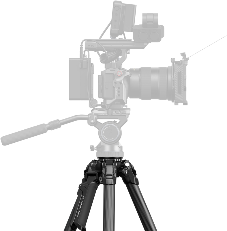 SmallRig 4858 x Potato Jet TRIBEX Hydraulic Carbon Fiber Tripod - 5