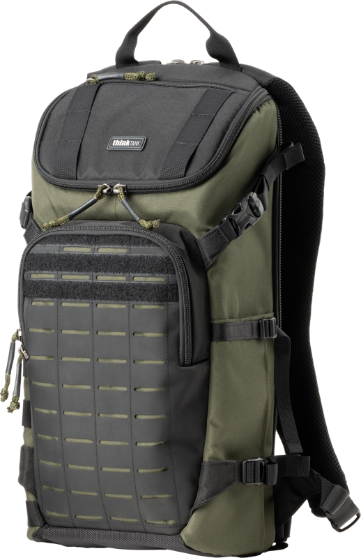 Think Tank DarkLight Backpack 14L, Montane Green