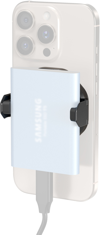 SmallRig 5157 Attachable Phone Clamp for External SSD - 7