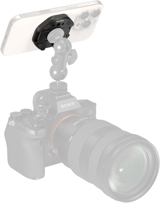 SmallRig 5157 Attachable Phone Clamp for External SSD - 6