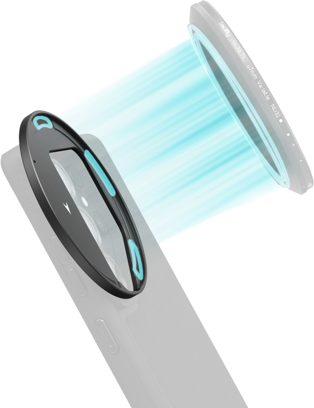 SmallRig 5185 FilMov 67mm Magnetic Filter Adapter for Samsung S25 Ultra - 3