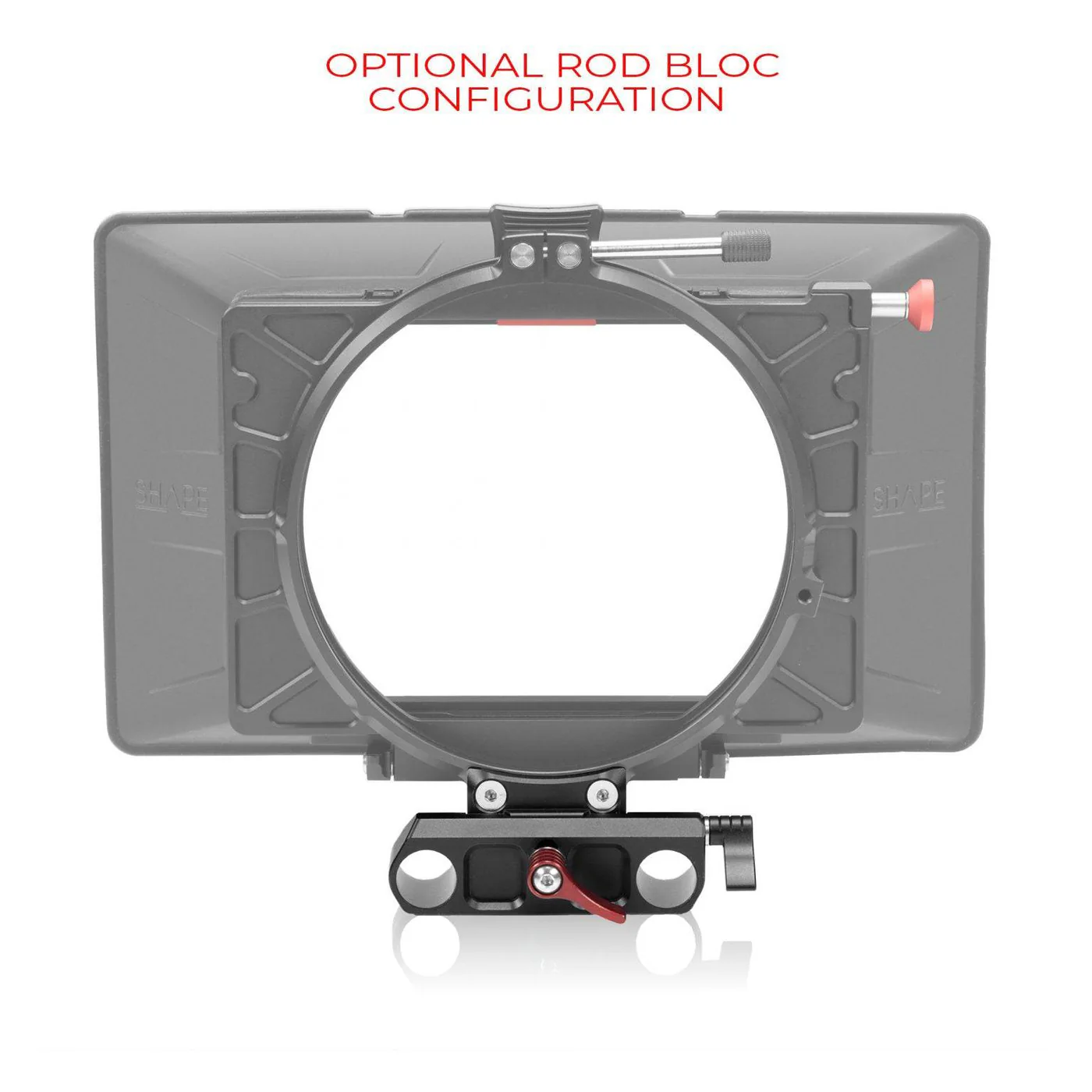 SHAPE Lightweight Single Filter Tray 4X5.6 Matte Box - 6