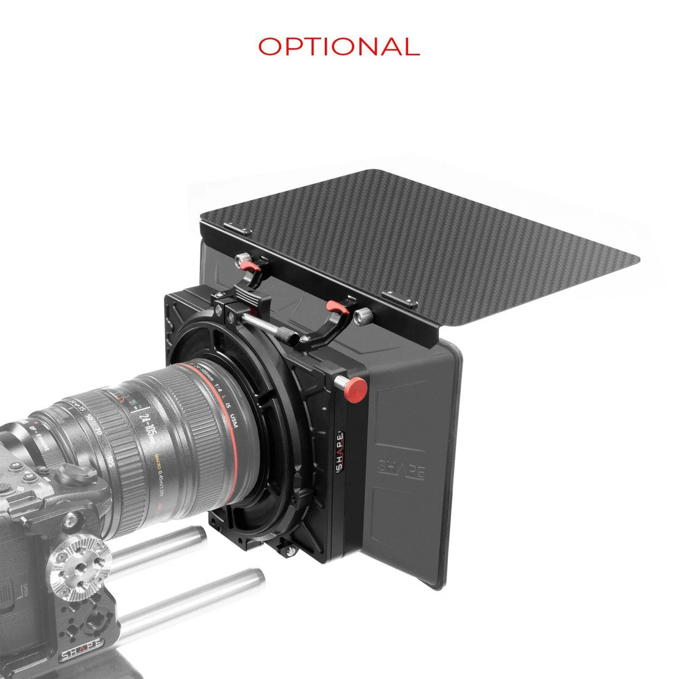 SHAPE Lightweight Single Filter Tray 4X5.6 Matte Box - 5