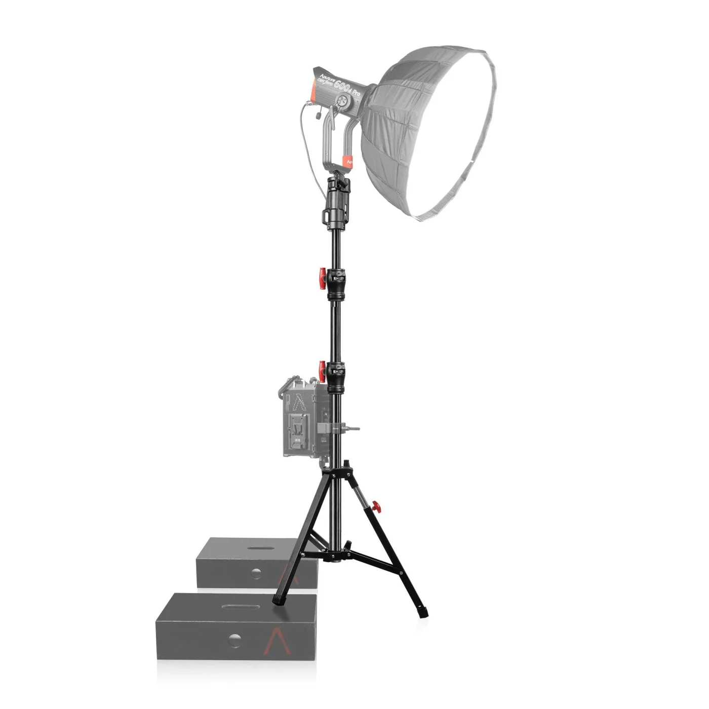 SHAPE Low Boy Double Riser Stand Black/Chrome 6’9’’ - 6