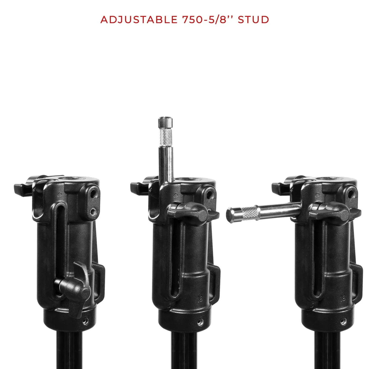 SHAPE Low Boy Double Riser Stand Black/Chrome 6’9’’ - 5