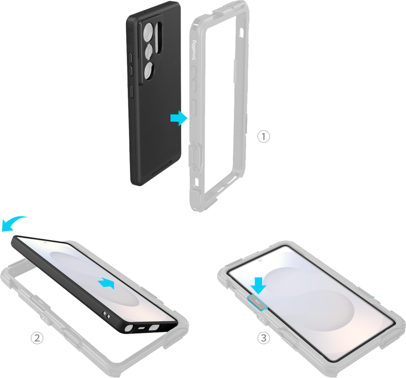 SmallRig 5183 FilMov Lightweight Phone Case Photography Kit for Samsung S25 Ultra - 3