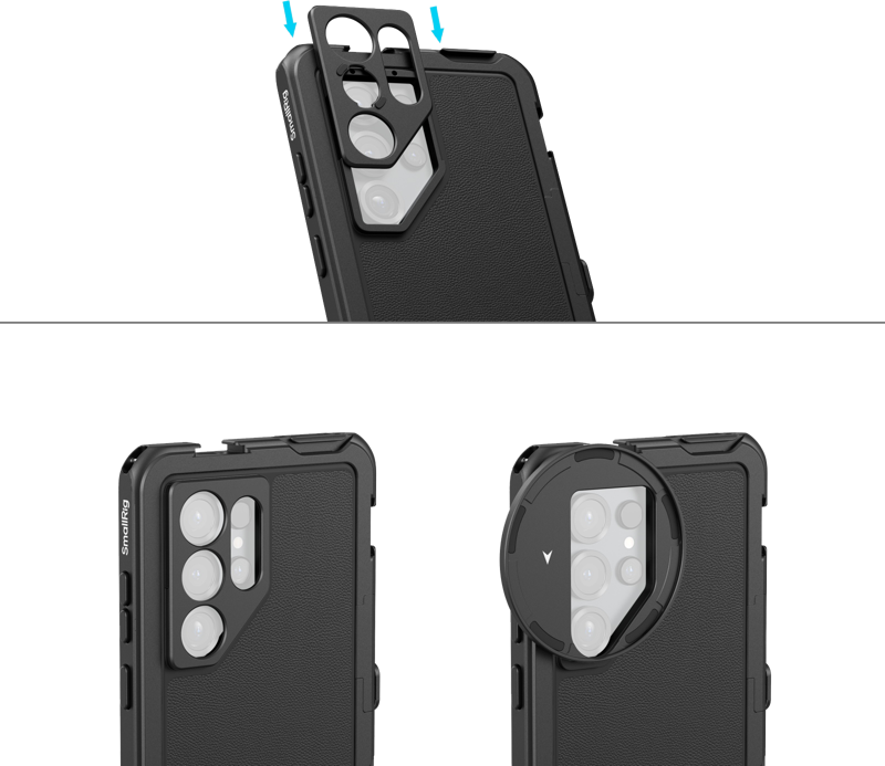 SmallRig 5254 Mobile Video Cage Kit for Samsung S25 Ultra - 8