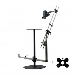 Digitalfoto 360°Camera Rig Video Rotating Platform 2 Axis+Dolly