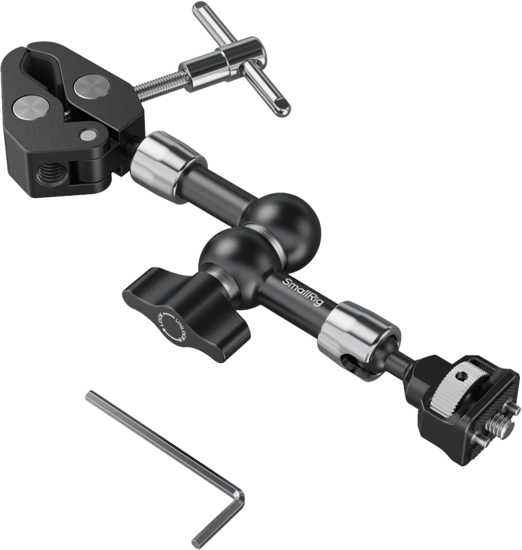 SmallRig 5310 Magic Arm with Crab-Shaped Clamp 7" - 2