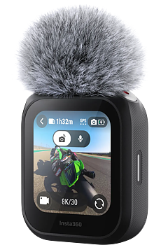 Insta360 GPS Preview Remote with Built-In Mic