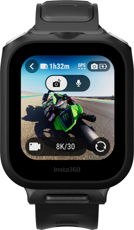 Insta360 GPS Preview Remote with Built-In Mic - 3
