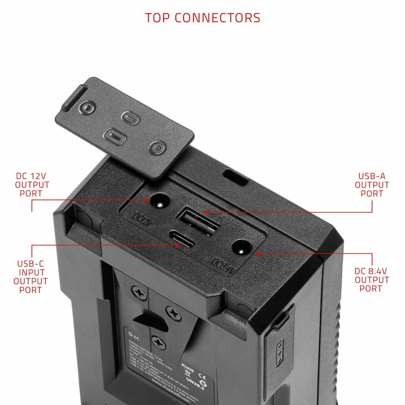SHAPE MINI V-MOUNT BATTERY 50Wh USB-C - 4