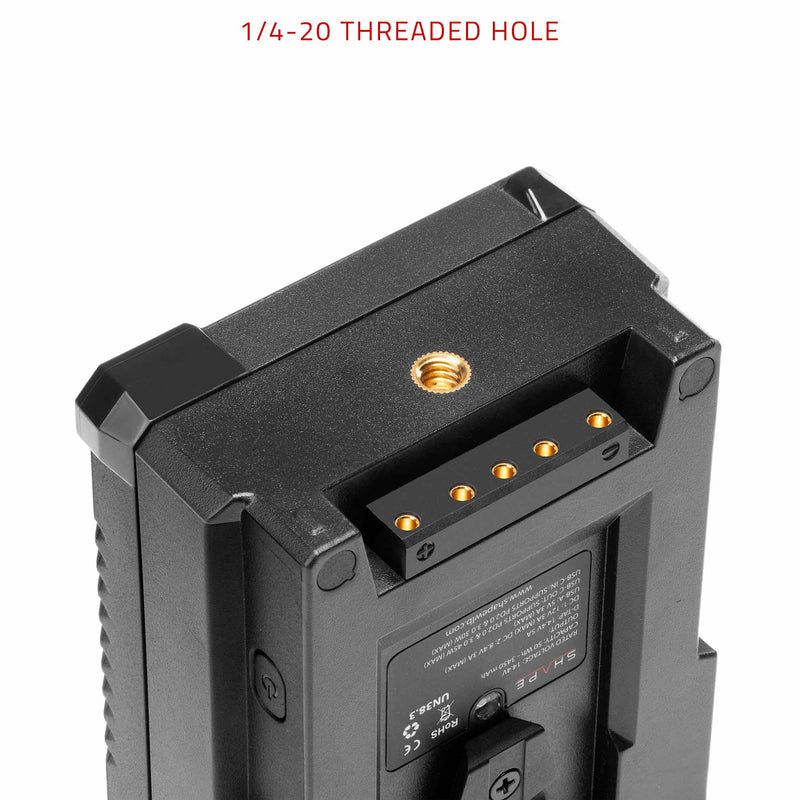 SHAPE MINI V-MOUNT BATTERY 50Wh USB-C - 5