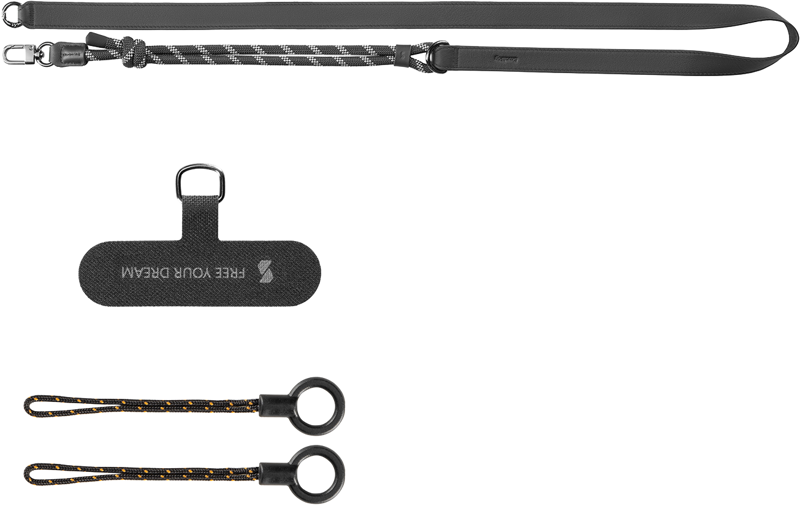 SmallRig 4989 FilMov Phone Shoulder Strap Black - 3