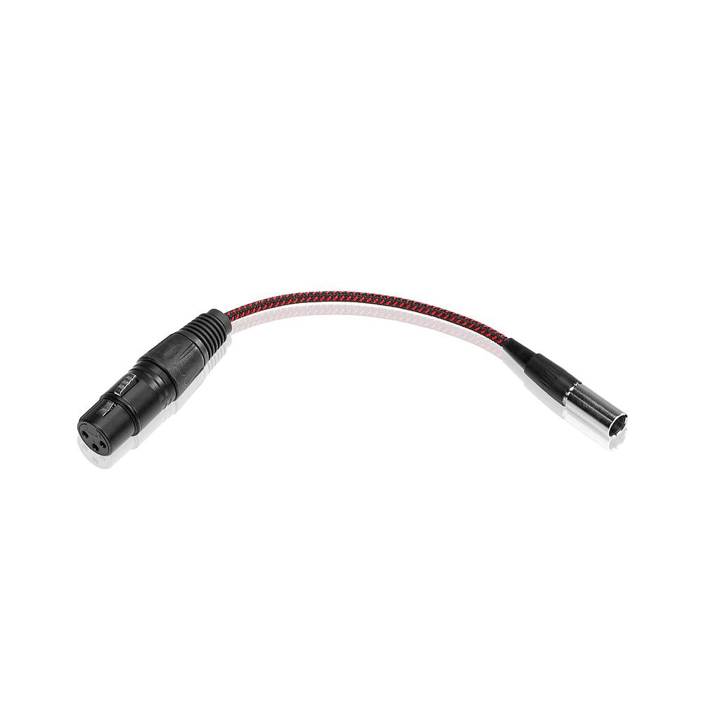 SHAPE Mini XLR MALE TO XLR FEMALE CABLE – för filmskapare