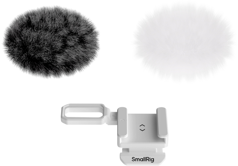 SmallRig 5434 Furry Windscreen Kit for Canon EOS R50 V (2pcs) - 2
