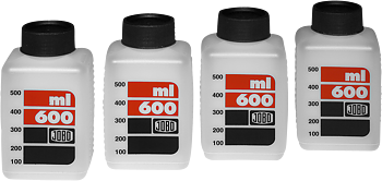 Jobo Bottle Kit 600ml  (4x  600ml white)