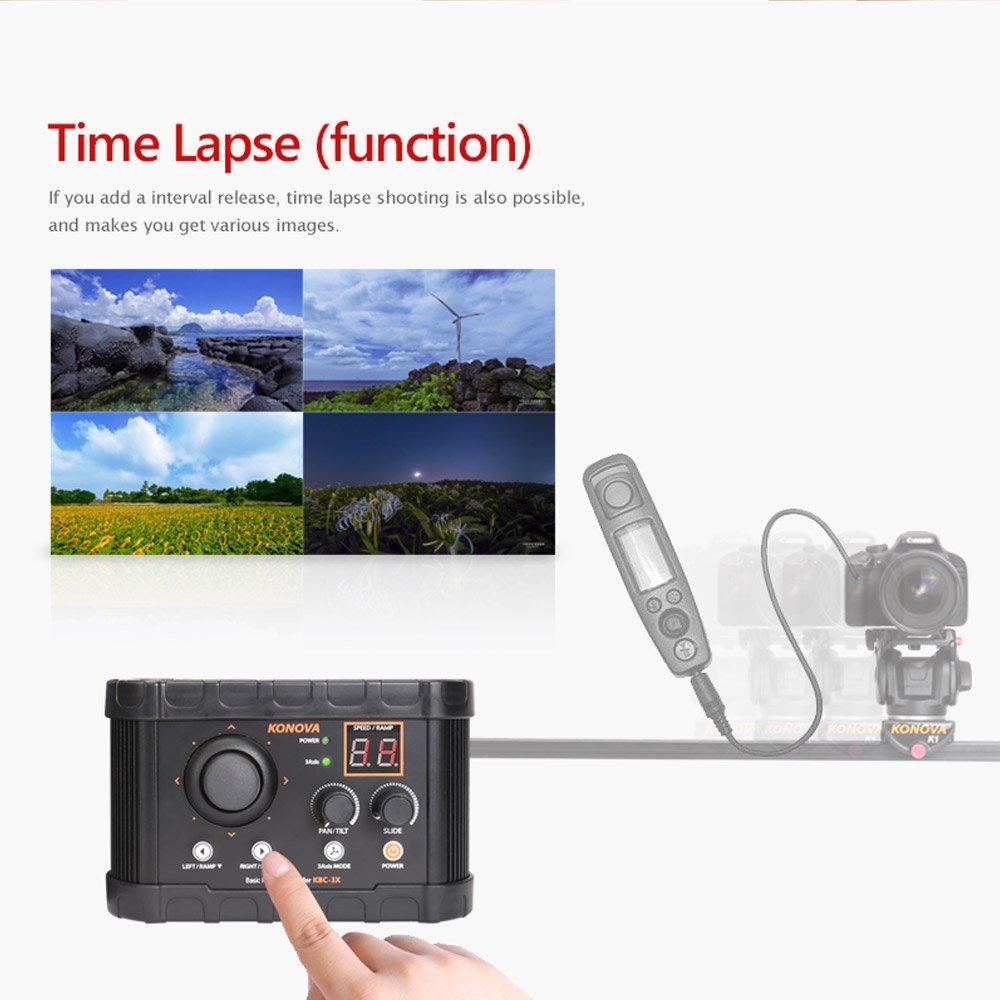 Konova Basic Pantilt Timelapse Controller Kit - 5