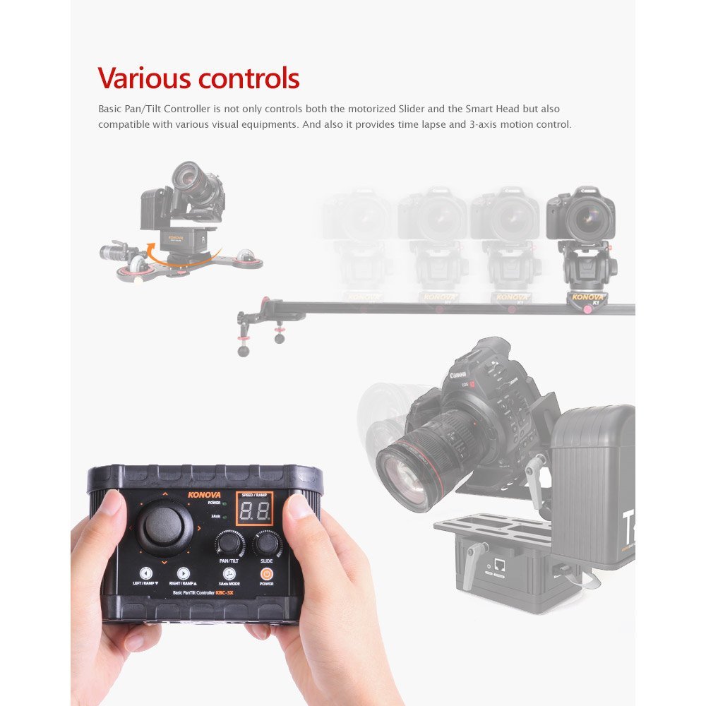 Konova Basic Pantilt Timelapse Controller Kit - 4