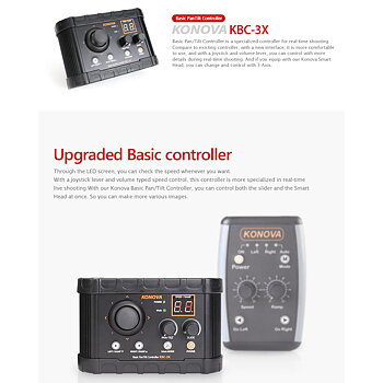 Konova Basic Pantilt Timelapse Controller Kit