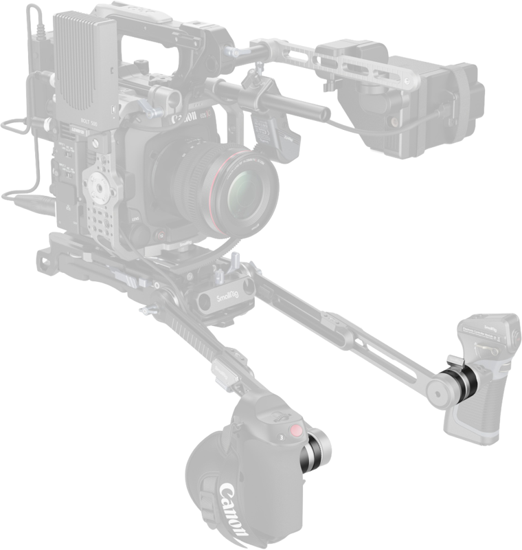 SmallRig 5134 Rotatable ARRI-Style Rosette Adapter - 4