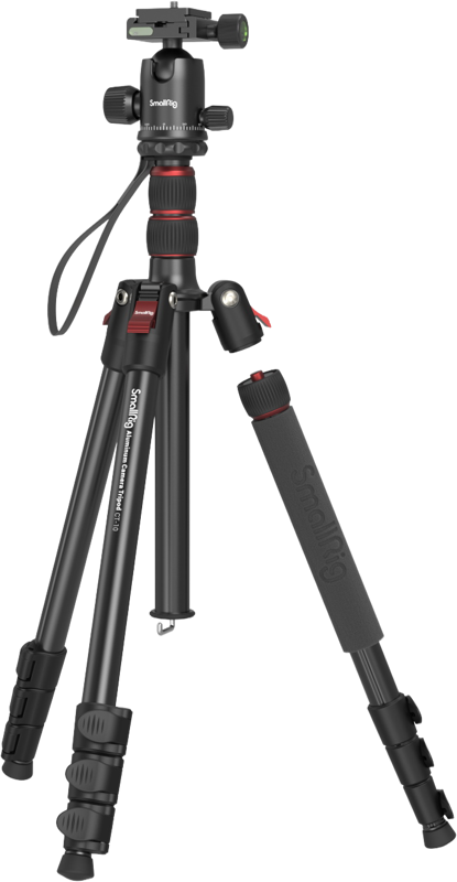 SmallRig 3935 CT-10 Aluminum Camera Tripod - 9