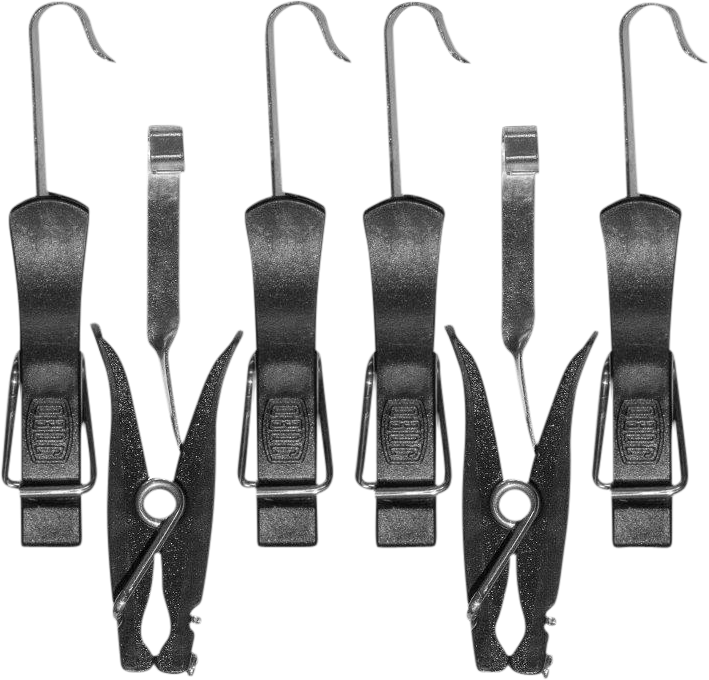 Jobo Large Format Clips (6-Pack)