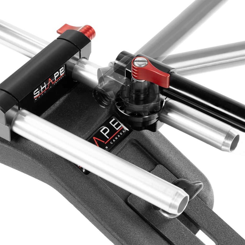 SHAPE Offset monitor swivel rod mount 15 mm  LW - 4
