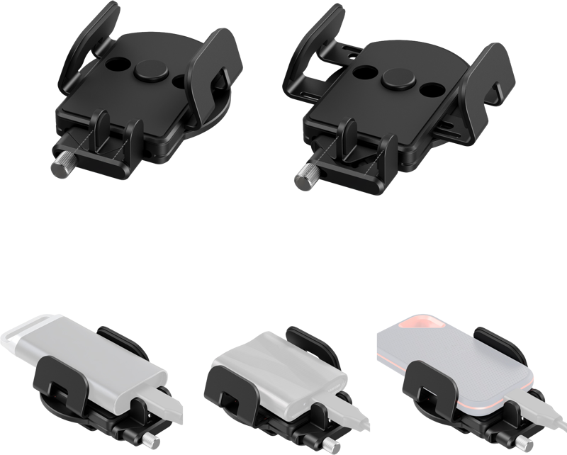 SmallRig 5196 Universal Mounting Clamp for External SSD - 4