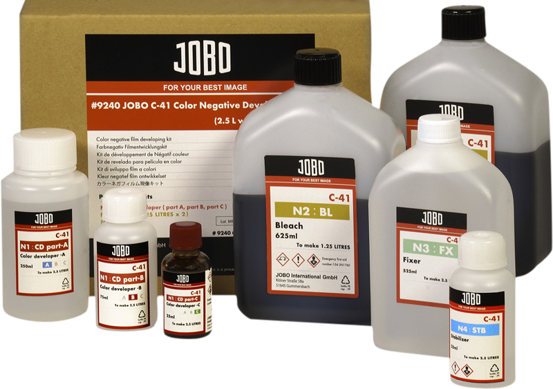 Jobo C-41 COLOR Negative Chemistry Kit 2,5 L – för filmskapare