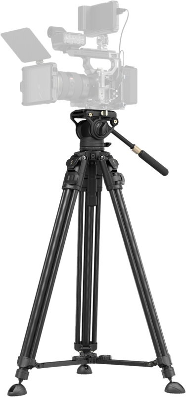 SmallRig 5201 Video Carbon Fiber Tripod Kit AD-50 Max - 6