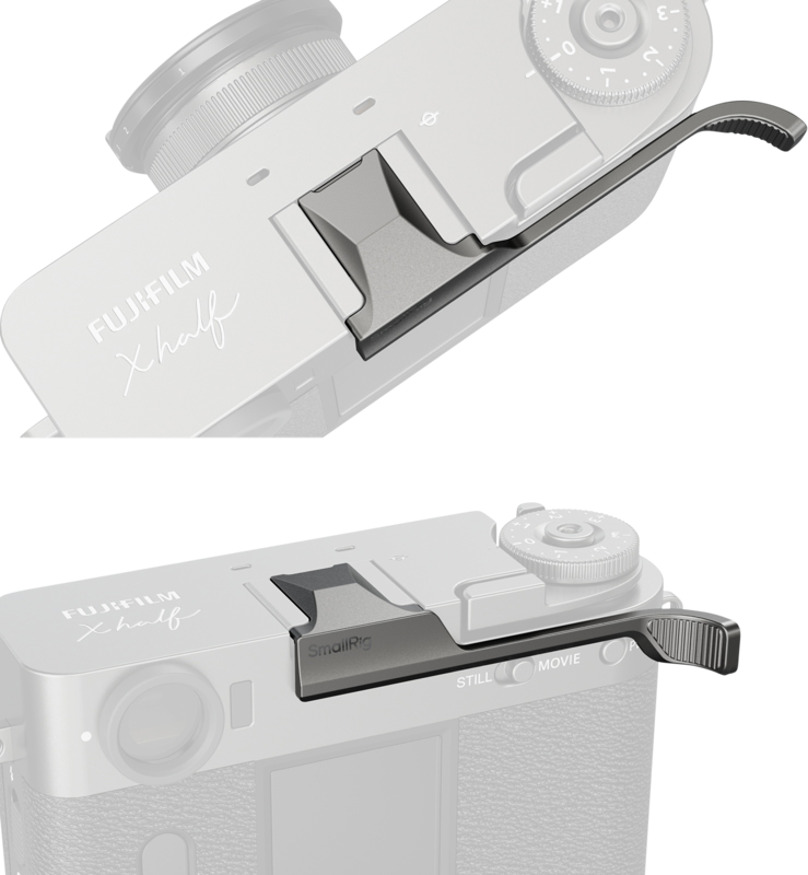 SmallRig 5333 Thumb Grip for FUJIFILM X half Charcoal Silver - 3