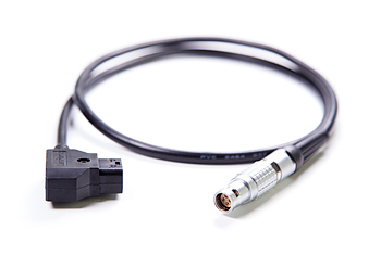 4-pin Lemo Till D-tap  powercable canon c300 60cm