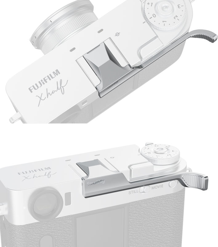 SmallRig 5221 Thumb Grip for FUJIFILM X half Silver - 3