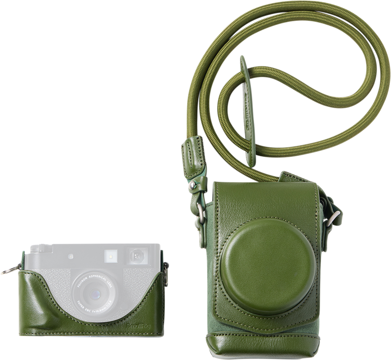 SmallRig 5220 Leather Case Kit for FUJIFILM X half Green - 2