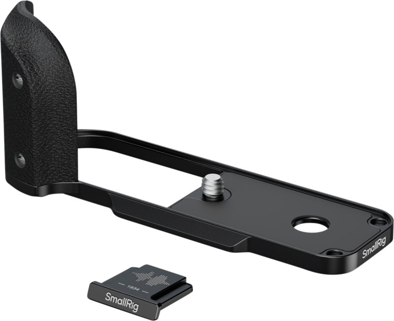 SmallRig 5332 L-Shaped Mount Plate with Silicone Handle for FUJIFILM X half Black - 2
