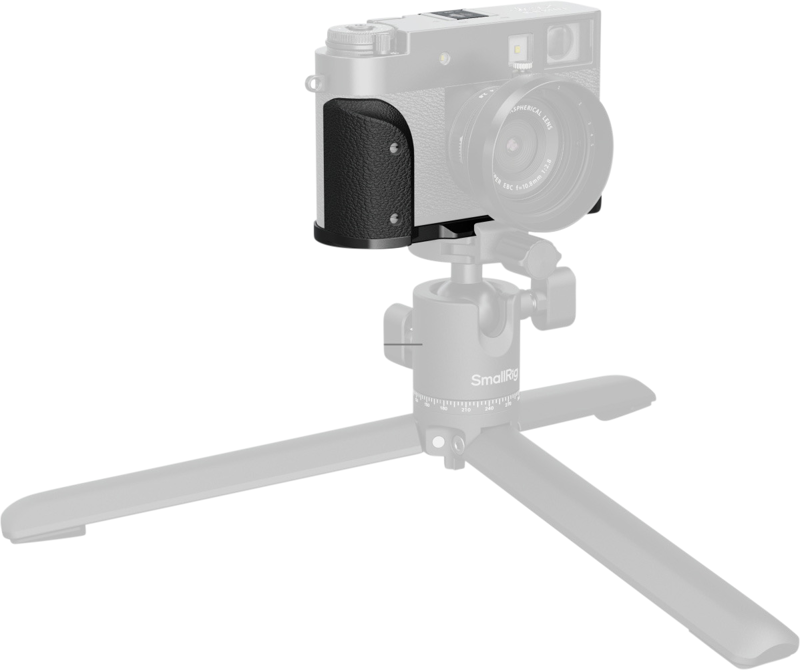 SmallRig 5332 L-Shaped Mount Plate with Silicone Handle for FUJIFILM X half Black - 5